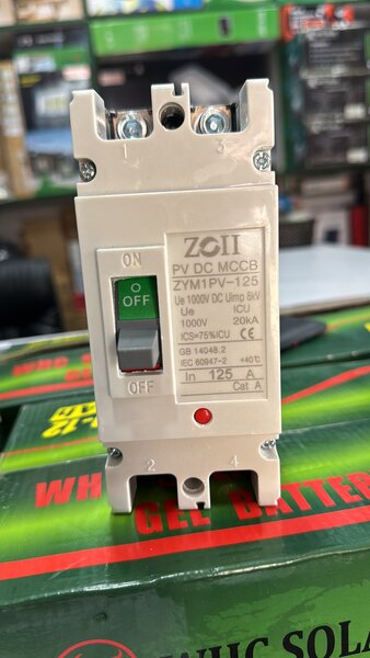 Disjoncteur DC ZGII 1000V