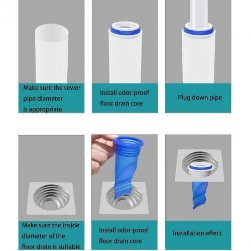 Siphon Silicone Antiodeurs