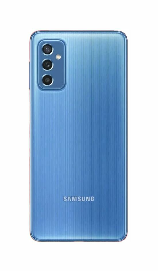 Samsung Galaxy M52 icy blue