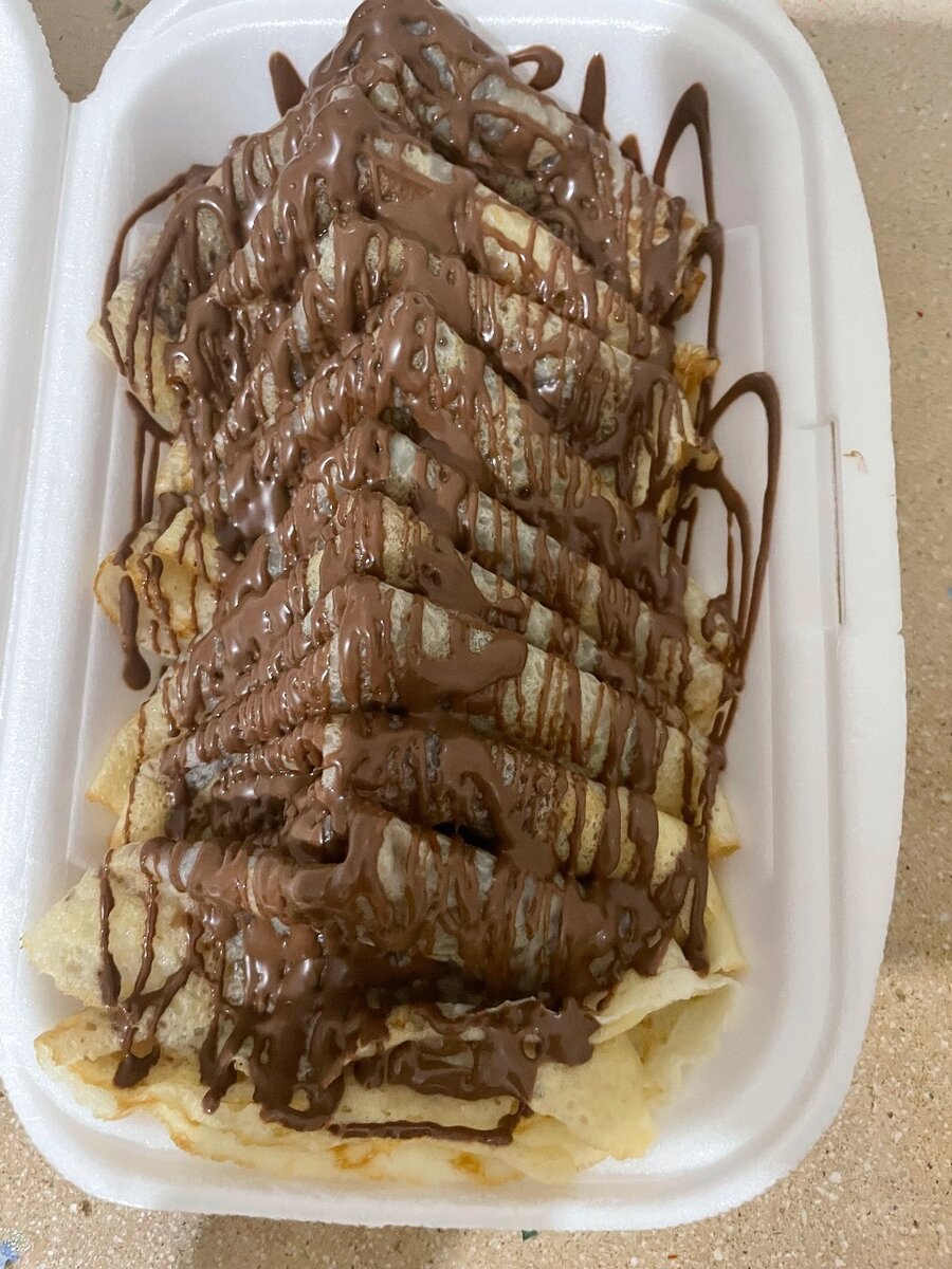 Crêpes au Nutella