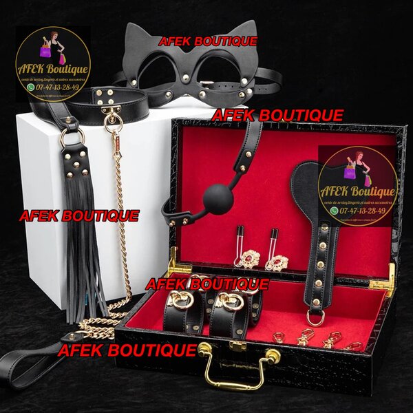 Kit complet BDSM en cuir