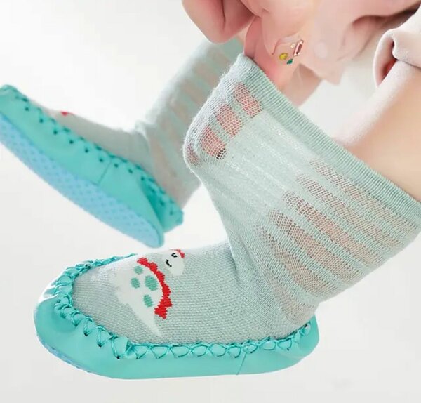 Chaussettes anti-dérapantes bébé