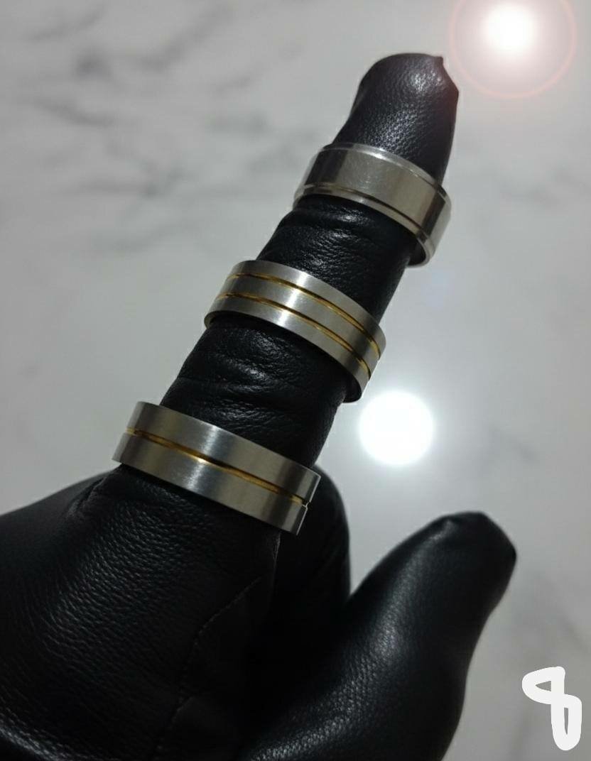 Bagues Élégantes en Acier 3