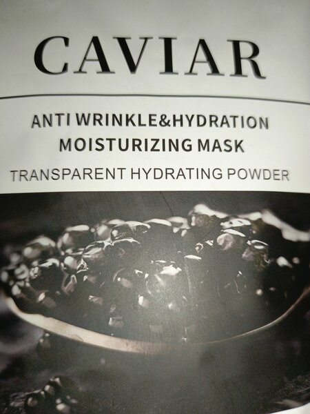 JELLY MASK au caviar