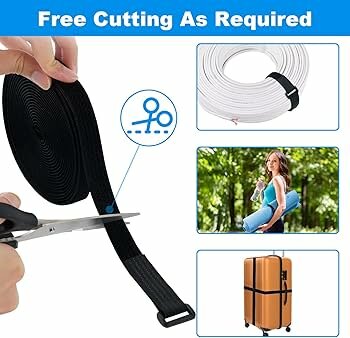 Lot de 2 rouleaux Attaches 5m