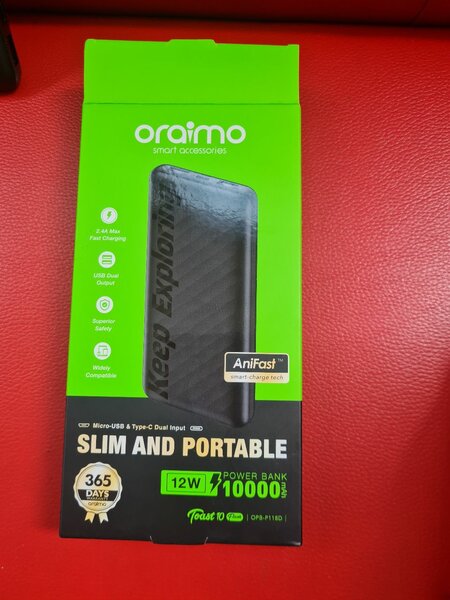 Oraimo Power Bank 10000mAh