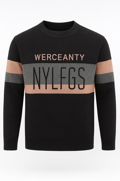 Pull à col rond homme