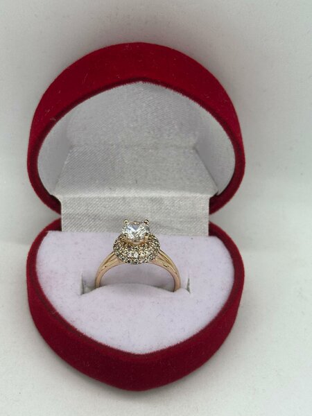 Bague en diamant élégante