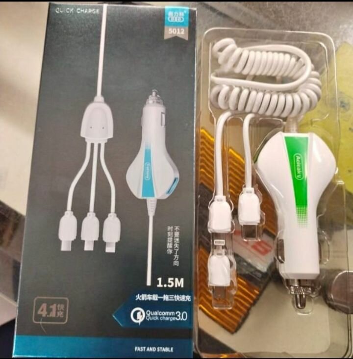 Three in one charger