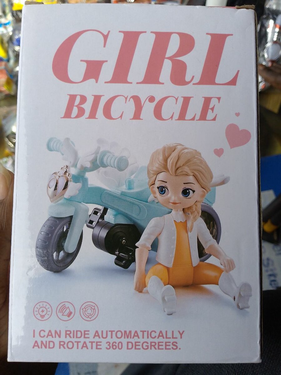 Girl bicycle