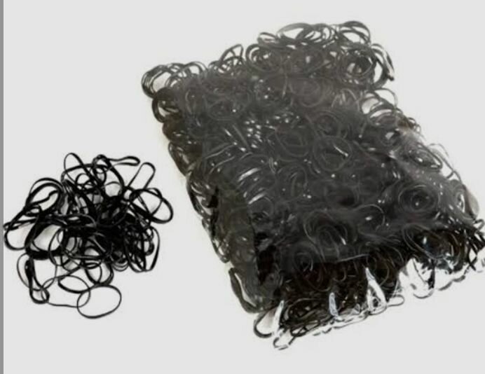 Élastiques Noirs Cheveux