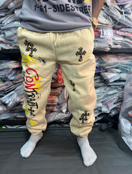 Pantalon streetwear imprimé
