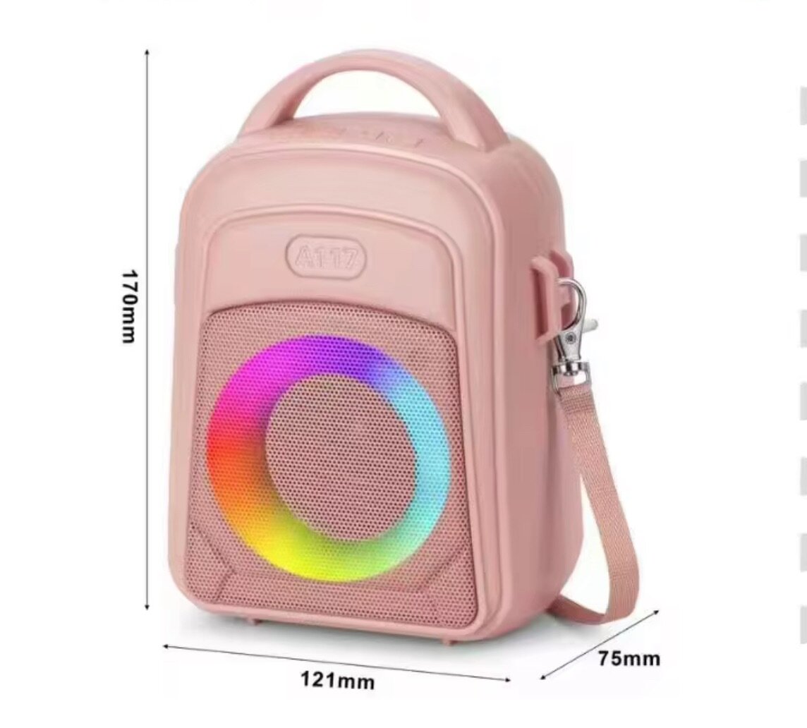 Mini enceinte portable LED Bluetooth