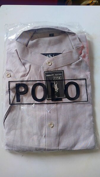 Chemise classique beige Polo