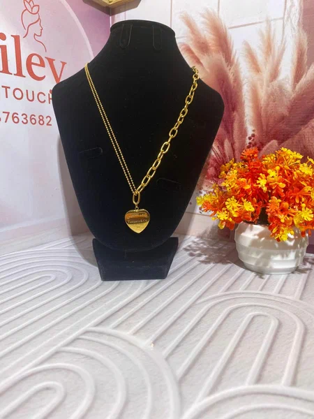 Chaîne au cou, inoxydable,rare