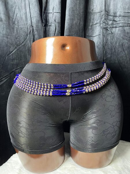 Ceinture perlée élégante