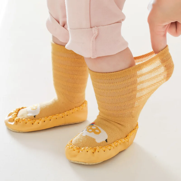 Chaussons bébé antidérapants