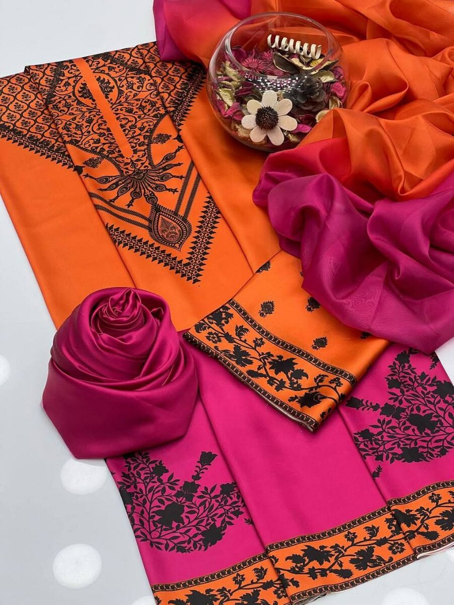 3pc unstich ladies suits