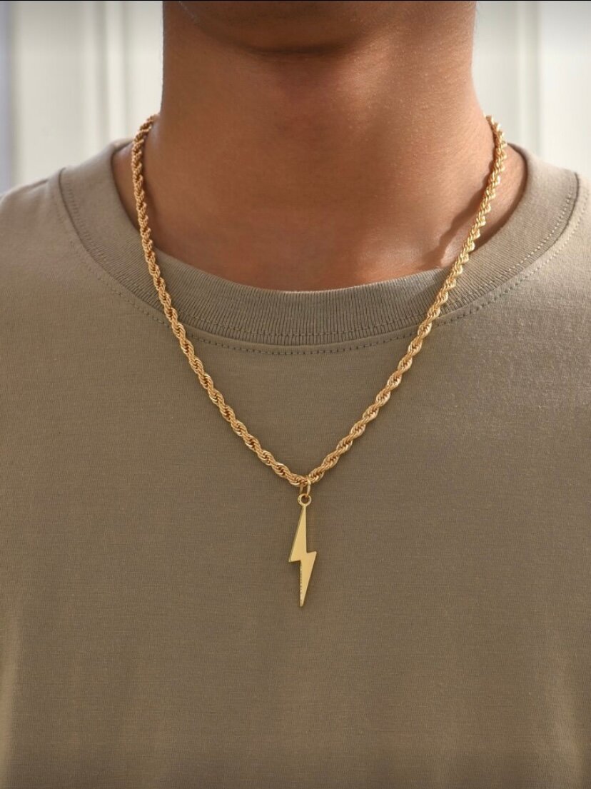 Collier Éclair Doré