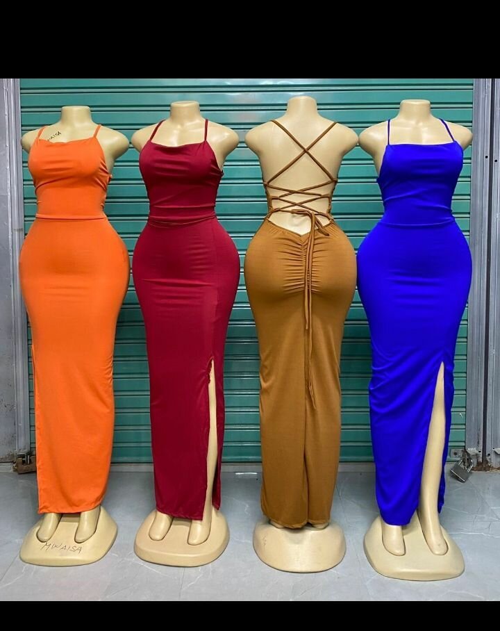 Robe Longue Dos Nu Élégante