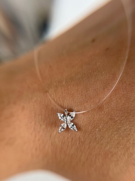 Pendentif Papillon en argent