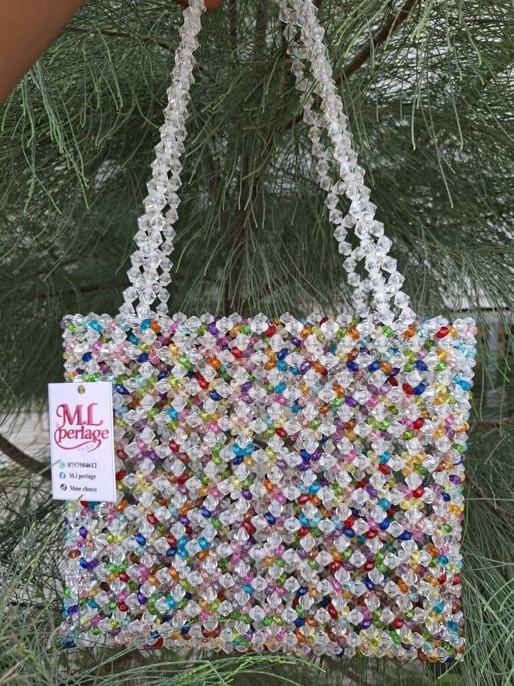 Sac Perlé Élégant