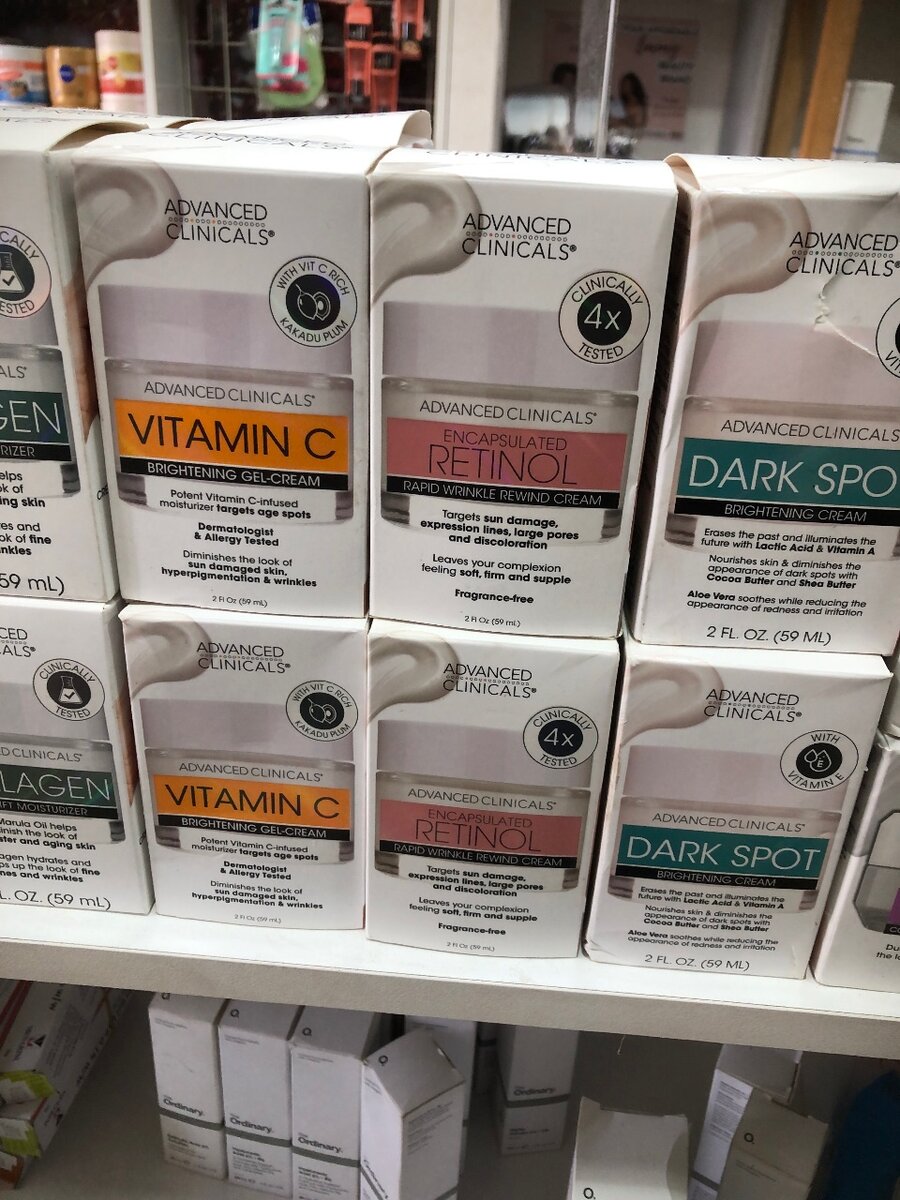 Skincare and makeup products