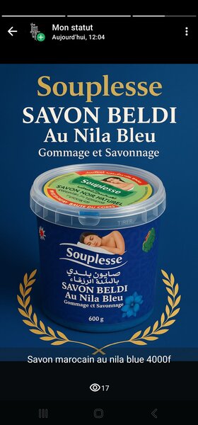 Savon Beldi Au Nila Bleu
