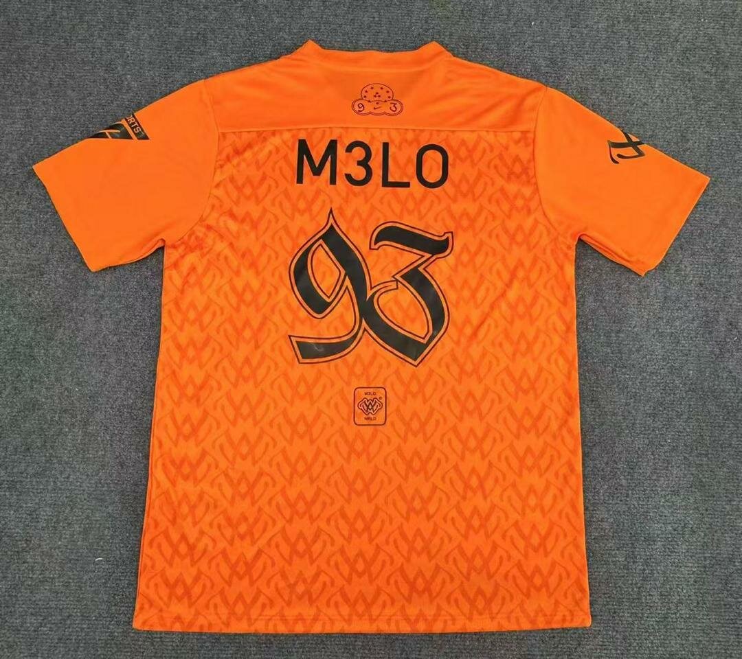 Maillot de football orange Nike