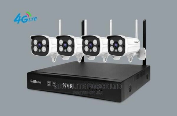4 kit CCTV camera