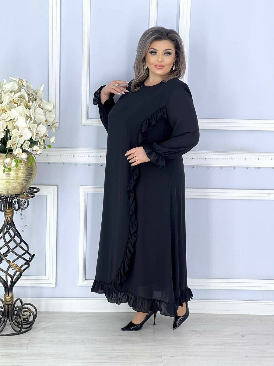 Трапеция шифон валан