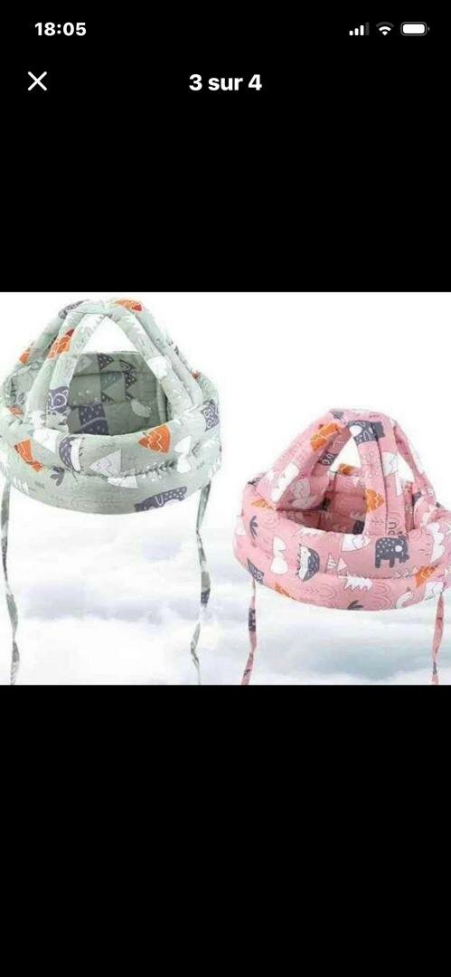 Casque de protection bébé