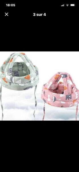 Casque de protection bébé