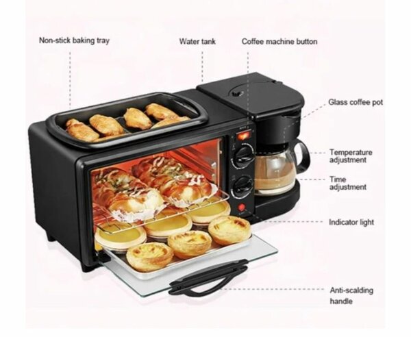 Appareil 3-en-1 Petit-déjeuner