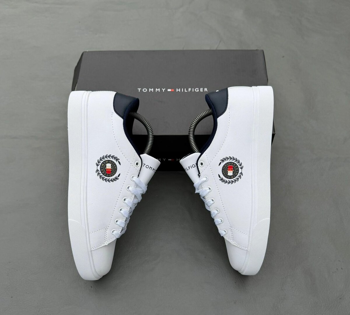 Baskets blanches Tommy Hilfiger