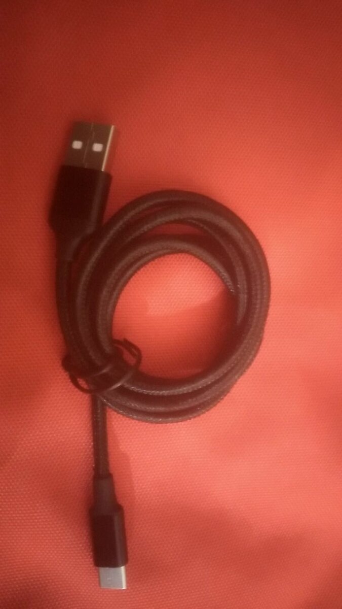 Type C Metal Black Original Charging + Data Cable