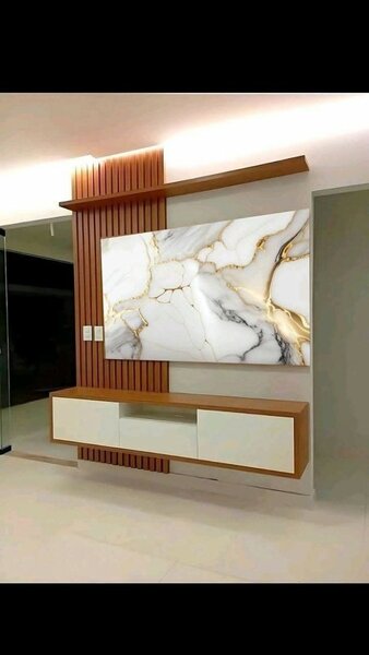 Meuble TV mural moderne