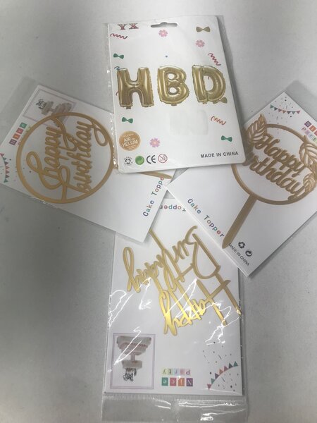 Ballon d anniversaire