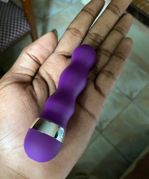 Mini vibromasseur en silicone