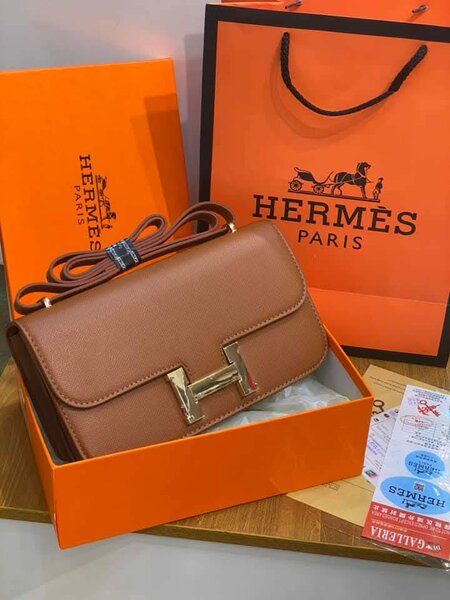 Sac à main en cuir Hermès
