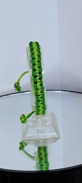 Bracelet paracorde vert