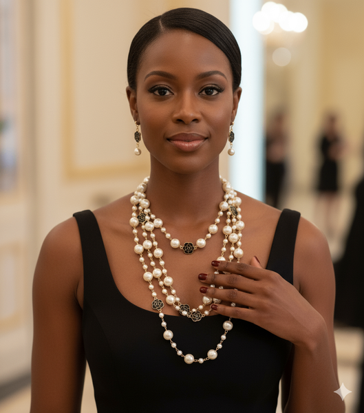 Montre dorée élégante