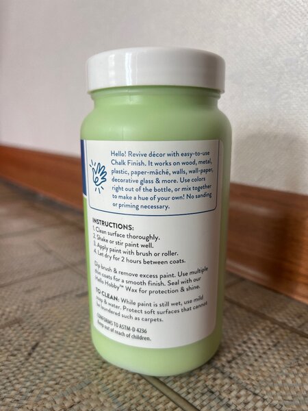 Меловые акриловые краски от Hello Hobby