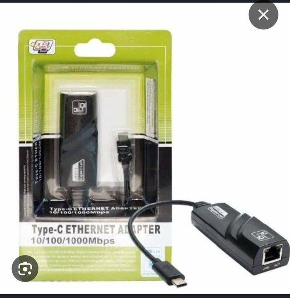Adaptateur Ethernet USB-C
