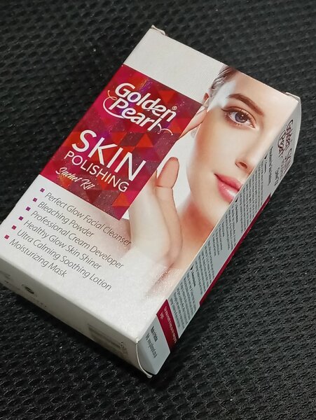 Golden pearl skin polishing