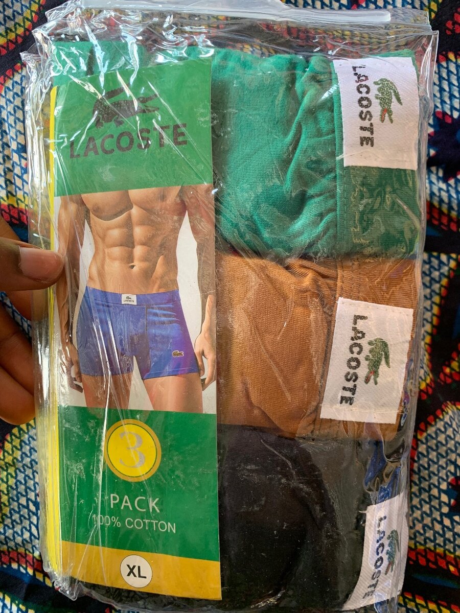 Lot de Boxers Homme Lacoste