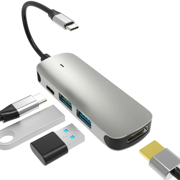 Hub USB C avec plusieurs ports