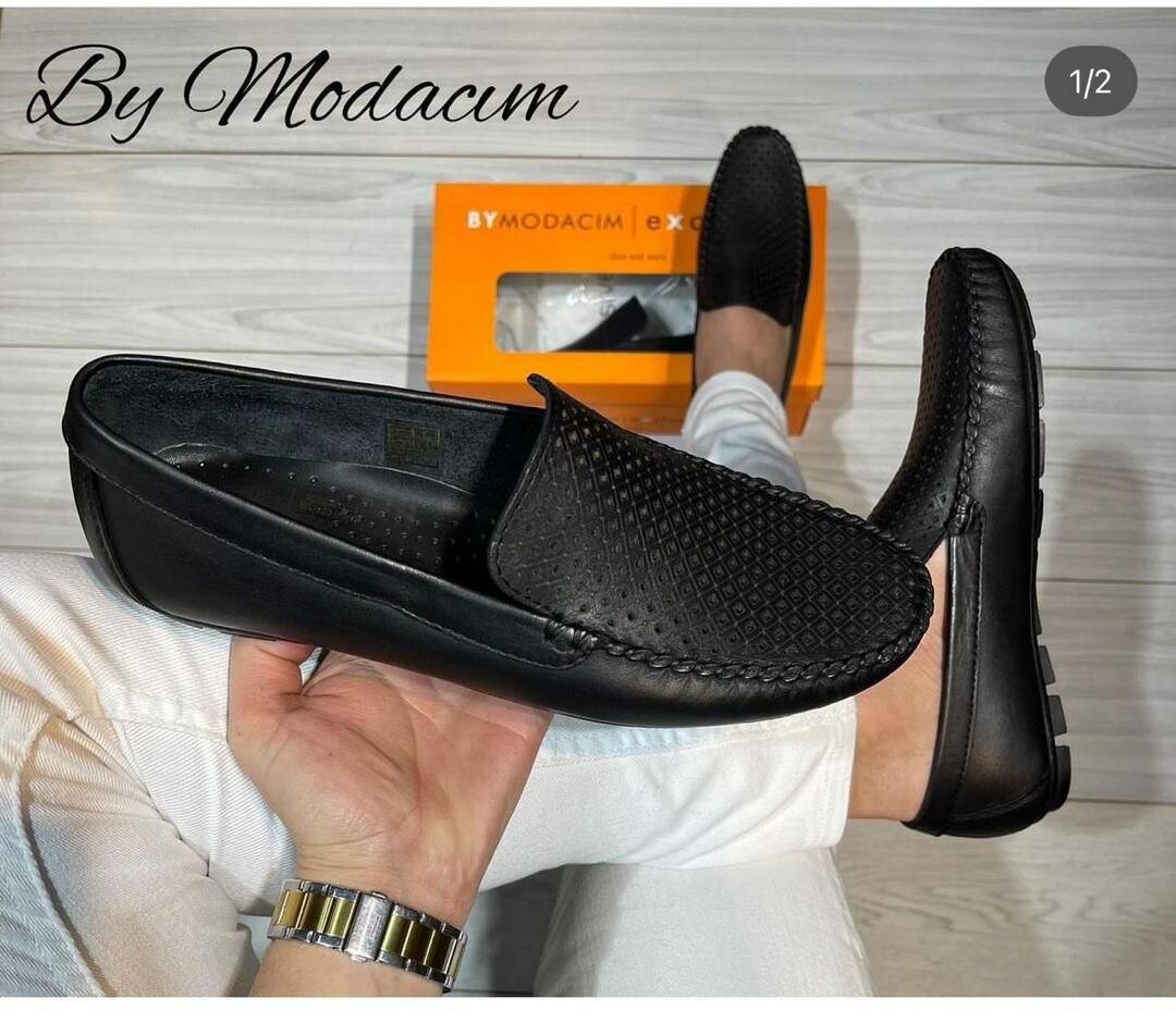Mocassins en cuir homme élégants