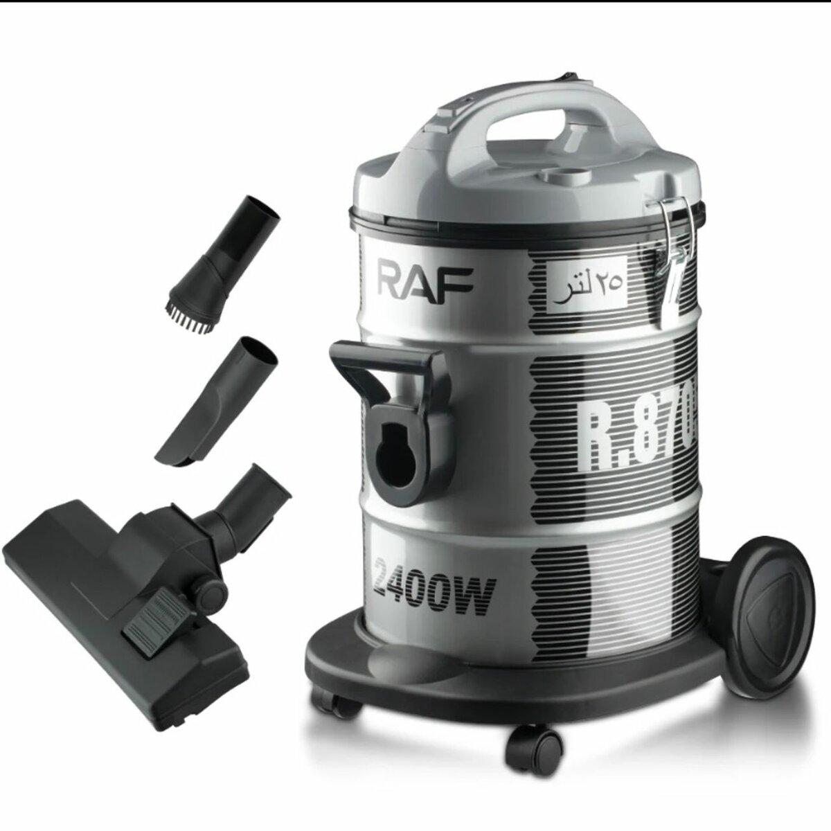 25L High Power Vacuum Cleaner Multifunctional 24000w - Black