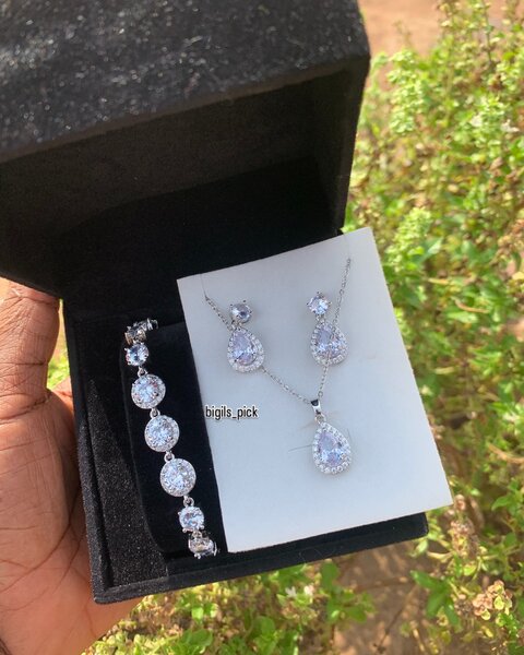 3-in-1 silver set